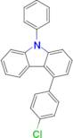 4-(4-Chlorophenyl)-9-phenyl-9H-carbazole