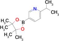 2-Isopropyl-5-(4,4,5,5-tetramethyl-1,3,2-dioxaborolan-2-yl)pyridine