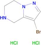 3-Bromo-4,5,6,7-tetrahydropyrazolo[1,5-a]pyrazine dihydrochloride