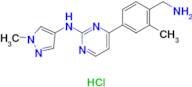 4-(4-(Aminomethyl)-3-methylphenyl)-N-(1-methyl-1H-pyrazol-4-yl)pyrimidin-2-amine hydrochloride