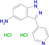 3-(Pyridin-4-yl)-1H-indazol-5-amine dihydrochloride