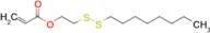 2-(Octyldisulfanyl)ethyl acrylate