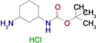 tert-Butyl (3-aminocyclohexyl)carbamate hydrochloride