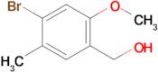 (4-Bromo-2-methoxy-5-methylphenyl)methanol