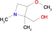 (3-Methoxy-1,2-dimethylazetidin-2-yl)methanol