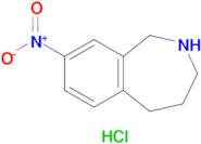 8-Nitro-2,3,4,5-tetrahydro-1H-benzo[c]azepine hydrochloride