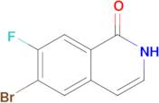 6-Bromo-7-fluoroisoquinolin-1(2H)-one