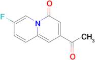 2-Acetyl-7-fluoro-4H-quinolizin-4-one