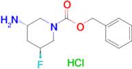 Benzyl (3S,5S)-3-amino-5-fluoropiperidine-1-carboxylate hydrochloride