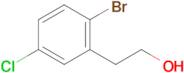 2-(2-Bromo-5-chlorophenyl)ethan-1-ol