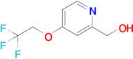 (4-(2,2,2-Trifluoroethoxy)pyridin-2-yl)methanol