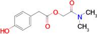 2-(Dimethylamino)-2-oxoethyl 2-(4-hydroxyphenyl)acetate