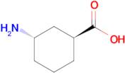 (1S,3S)-3-Aminocyclohexane-1-carboxylic acid