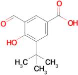 3-(tert-Butyl)-5-formyl-4-hydroxybenzoic acid