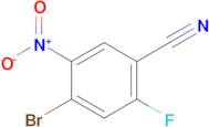 4-Bromo-2-fluoro-5-nitrobenzonitrile