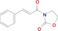 3-((E)-3-Phenyl-2-propenoyl)-1,3-oxazolidin-2-one