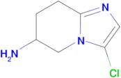 3-Chloro-5,6,7,8-tetrahydroimidazo[1,2-a]pyridin-6-amine