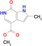 Methyl 2-methyl-7-oxo-6,7-dihydro-1H-pyrrolo[2,3-c]pyridine-4-carboxylate
