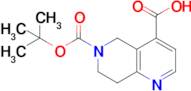 6-(tert-Butoxycarbonyl)-5,6,7,8-tetrahydro-1,6-naphthyridine-4-carboxylic acid
