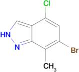 6-bromo-4-chloro-7-methyl-2H-indazole