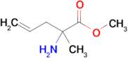 Methyl 2-amino-2-methylpent-4-enoate