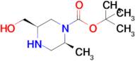 tert-Butyl (2S,5R)-5-(hydroxymethyl)-2-methylpiperazine-1-carboxylate