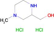 (4-Methylpiperazin-2-yl)methanol dihydrochloride