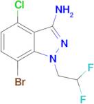 7-Bromo-4-chloro-1-(2,2-difluoroethyl)-1H-indazol-3-amine