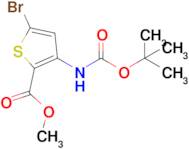 Methyl 5-bromo-3-((tert-butoxycarbonyl)amino)thiophene-2-carboxylate