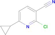 2-Chloro-6-cyclopropylpyridine-3-carbonitrile