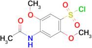 4-acetamido-2,5-dimethoxybenzenesulfonyl chloride