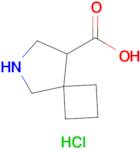 6-Azaspiro[3.4]octane-8-carboxylic acid hydrochloride