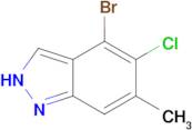 4-bromo-5-chloro-6-methyl-2H-indazole