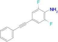 2,6-Difluoro-4-(phenylethynyl)aniline