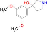 3-(3,5-Dimethoxyphenyl)pyrrolidin-3-ol