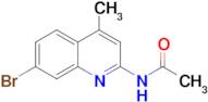 N-(7-Bromo-4-methylquinolin-2-yl)acetamide