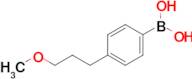 (4-(3-Methoxypropyl)phenyl)boronic acid