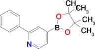 2-Phenyl-4-(4,4,5,5-tetramethyl-1,3,2-dioxaborolan-2-yl)pyridine