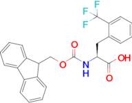 (S)-2-((((9H-Fluoren-9-yl)methoxy)carbonyl)amino)-3-(2-(trifluoromethyl)phenyl)propanoic acid