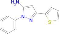 1-Phenyl-3-(thiophen-2-yl)-1H-pyrazol-5-amine