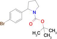 tert-Butyl 2-(4-bromophenyl)pyrrolidine-1-carboxylate