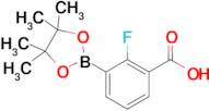 2-Fluoro-3-(4,4,5,5-tetramethyl-1,3,2-dioxaborolan-2-yl)benzoic acid