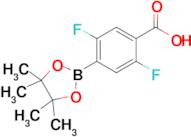 2,5-Difluoro-4-(4,4,5,5-tetramethyl-1,3,2-dioxaborolan-2-yl)benzoic acid