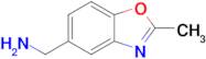 (2-Methylbenzo[d]oxazol-5-yl)methanamine