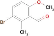 3-Bromo-6-methoxy-2-methylbenzaldehyde