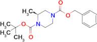 4-Benzyl 1-(tert-butyl) (S)-2-methylpiperazine-1,4-dicarboxylate