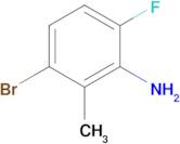 3-Bromo-6-fluoro-2-methylaniline