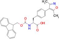 (S)-2-((((9H-Fluoren-9-yl)methoxy)carbonyl)amino)-3-(4-(3,5-dimethylisoxazol-4-yl)phenyl)propanoic…