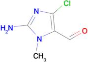 2-Amino-4-chloro-1-methyl-1H-imidazole-5-carbaldehyde