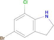 5-Bromo-7-chloroindoline